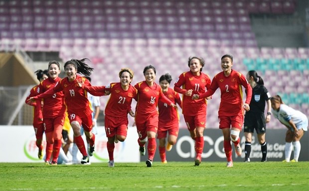 Le président salue la victoire de la sélection féminine de football